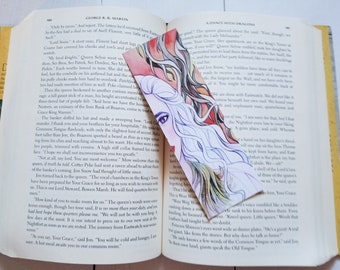 Fire and Blood Illustrated Bookmark, 2x6