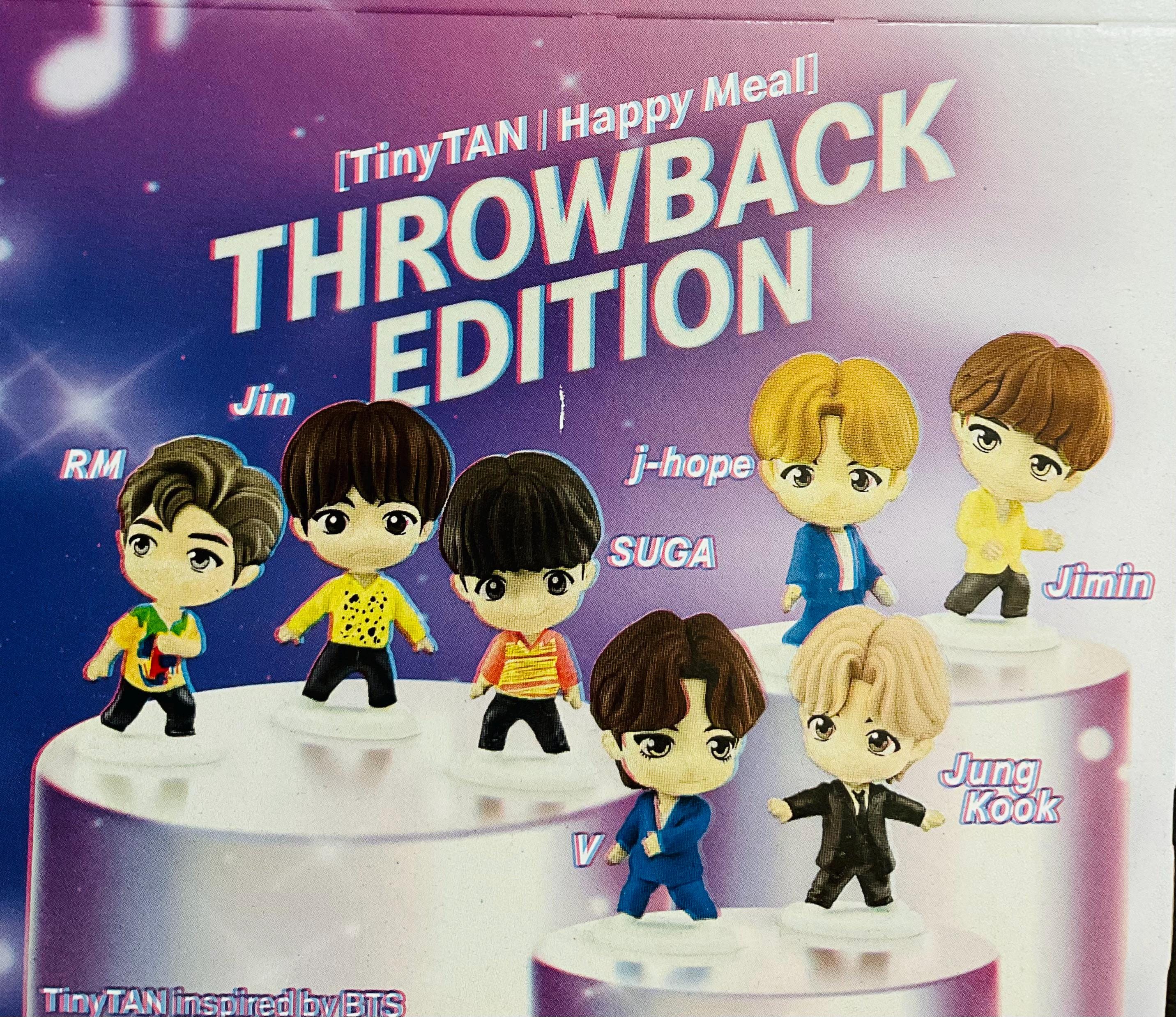 Mcdonald's Tinytan BTS Happy Meal Toys or Set (#1-14) - Etsy Norway