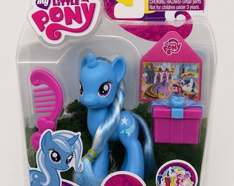 My Little Pony G4 Brushable Trixie Lulamoon Figure NIB