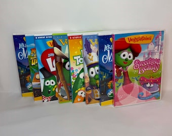 Vintage Veggie Tales DVD Lot