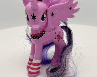 My Little Pony G4 Ponymania Twilight Sparkle Brushable Figure