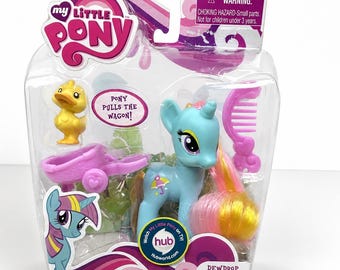 My Little Pony G4 Brushable Dewdrop Dazzle Figure NIB