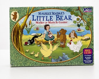 Vintage Maurice Sendak’s Little Bear Make-A-Match Game