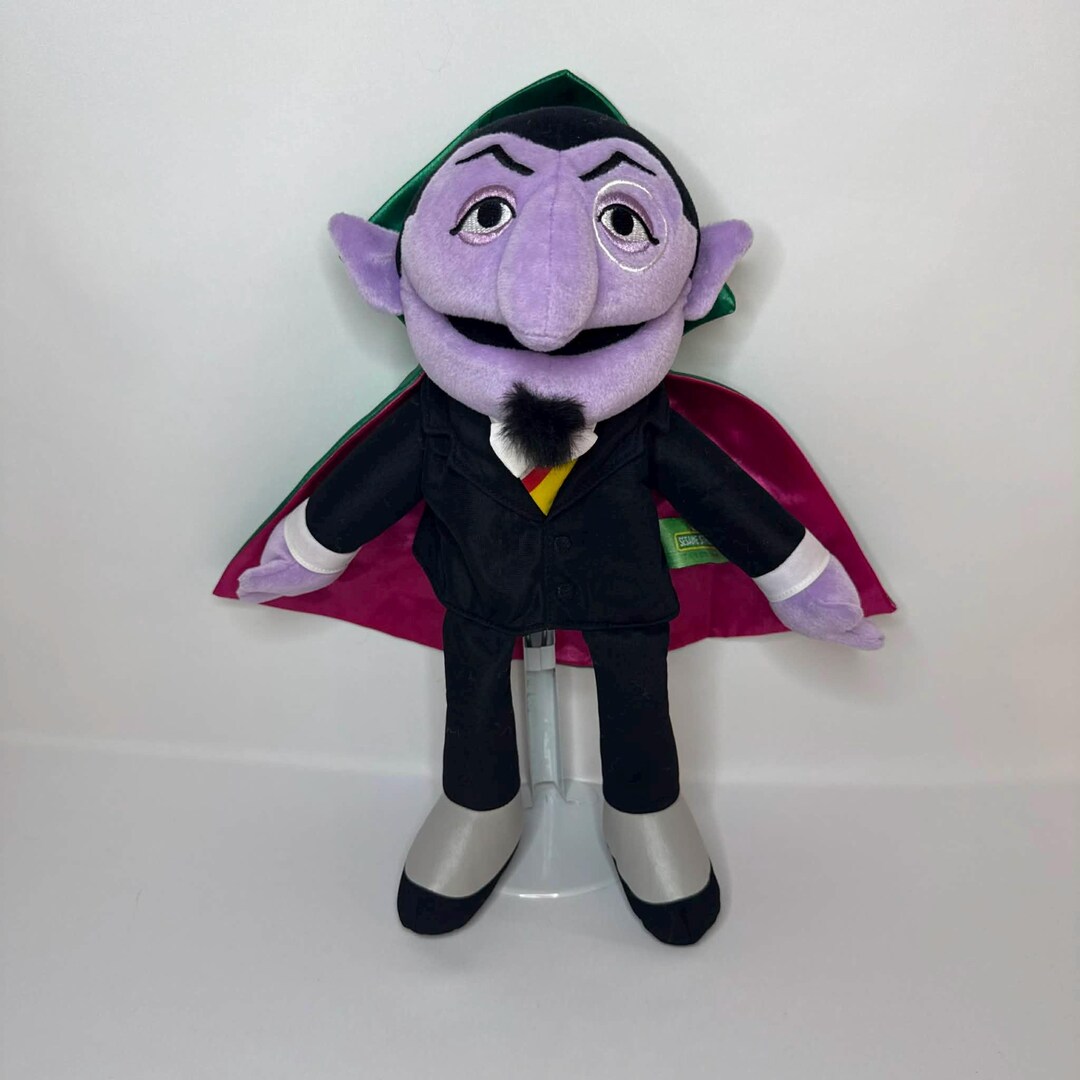 Sesame Street Count Von Count Hand Puppet - Etsy