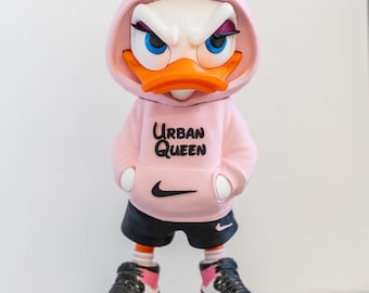 Urban-Style Daisy Duck 3D Printed Figure - CUSTOMIZABLE