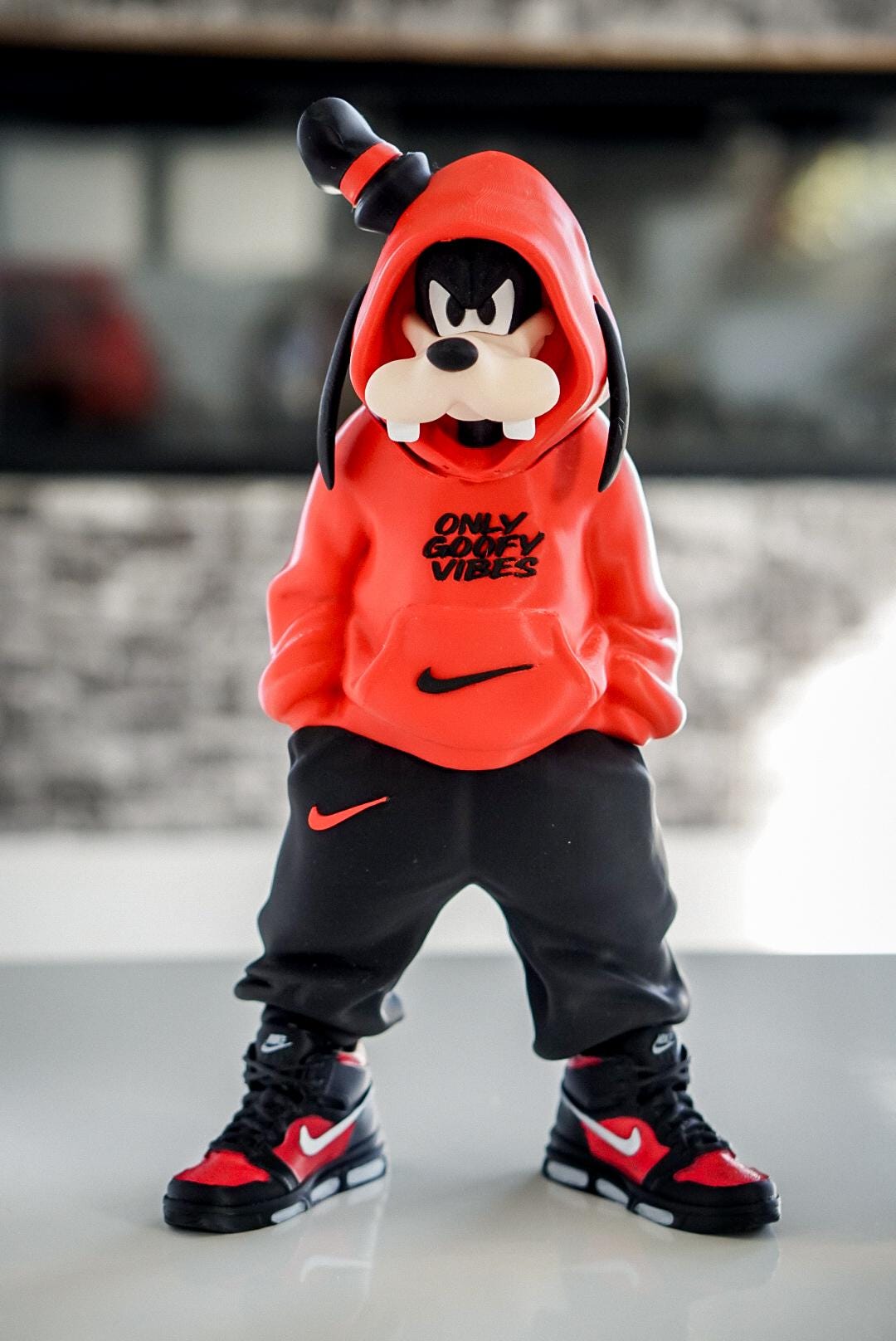 Urban-style Goofy 3D Printed Figure - CUSTOMIZABLE - Etsy