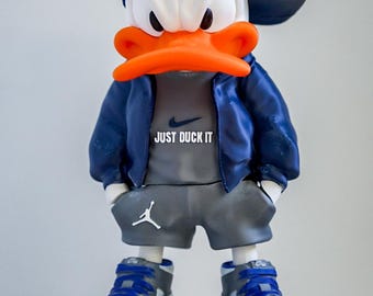 Urban-Style Donald Duck 3D Printed Figure - CUSTOMIZABLE
