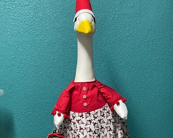 Santa’s Litte Helper Porch Goose Dress