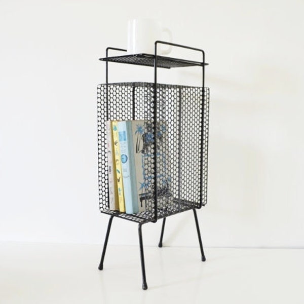 Atomic Magazine Rack / Plant Stand