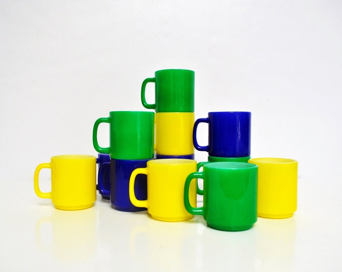 Vintage Glasbake Mug Collection Etsy