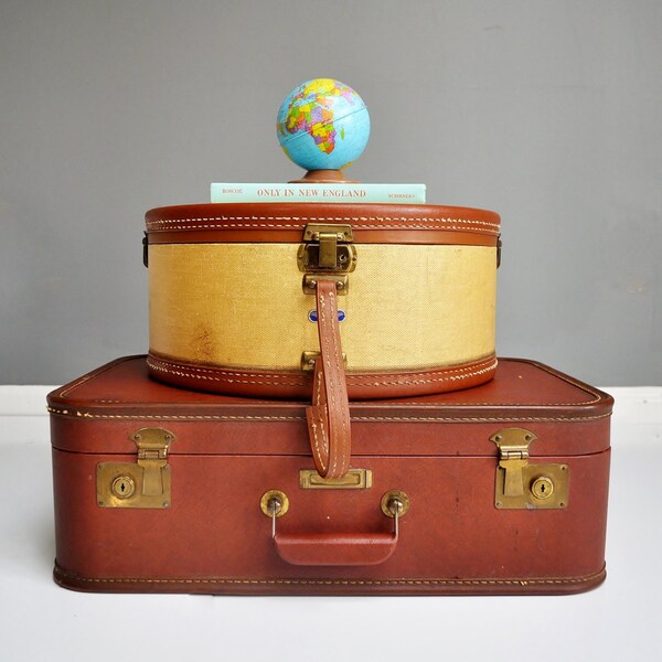 Round American Tourister Suitcase