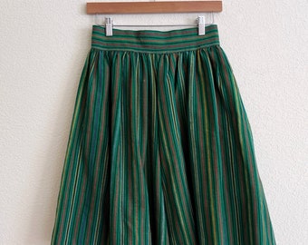 Vintage Striped Skirt