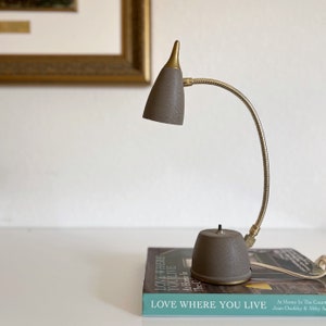 Vintage Goose Neck Desk Lamp - Task Lamp