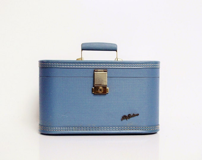 Midcentury Lady Baltimore Train Case Etsy