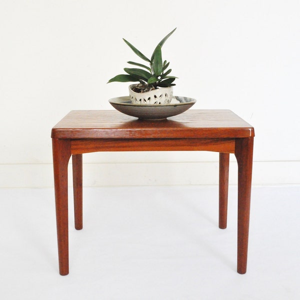 Danish Teak End Table by Vejle Stole