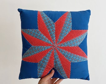 Vintage Quilted Decorative Pillow