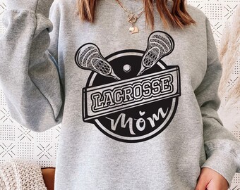 Lacrosse Mom SVG: Sports Parent Design for Cricut (Digital Download)