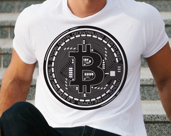 Bitcoin SVG: Crypto Coin Logo Design (Digital Download)