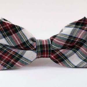 Tartan Plaid Bow Tie Dog Collar Holiday Dog Collar Bowtie - Etsy