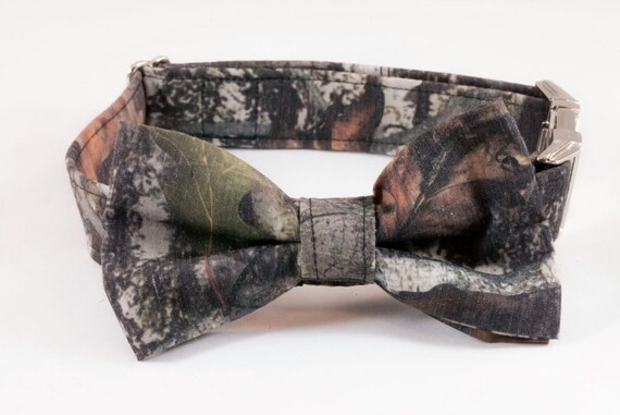 camo dog bow tie