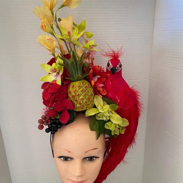 Floral Bird Dress Headband