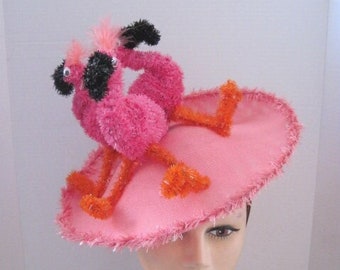 Funky Pink Flamingo Hat