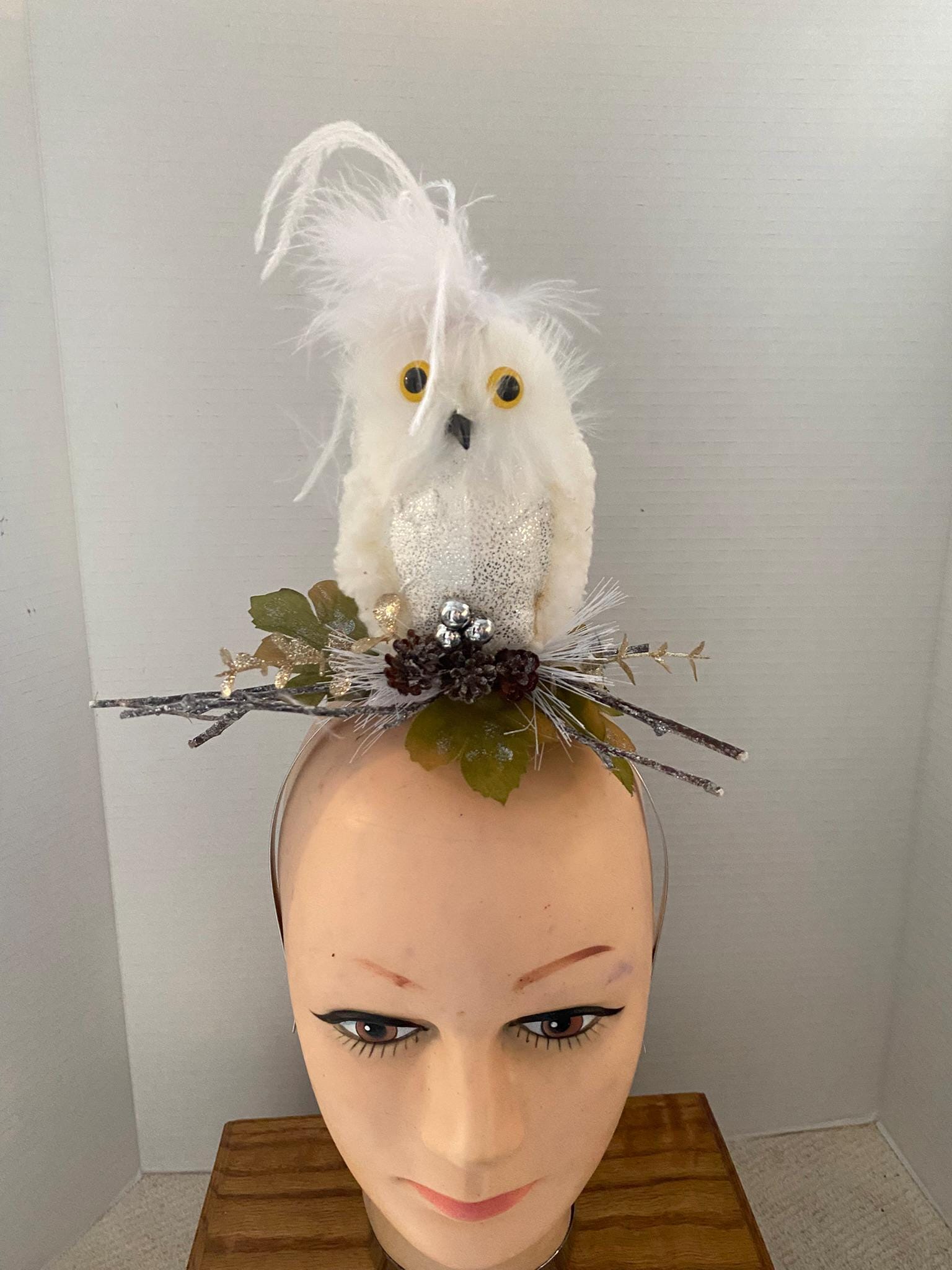 Fuzzy White Owl