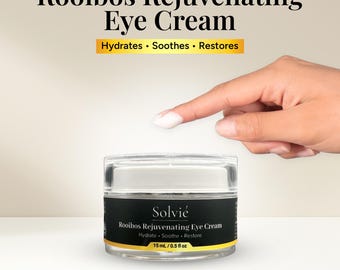 Crema vegana para el contorno de ojos con rooibos - Para ojeras y bolsas