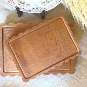 Cherry Scalloped Cutting Board | Small image 1