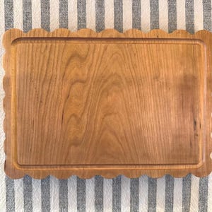 Cherry Scalloped Cutting Board | Small image 3