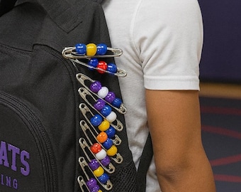 Pines personalizados de equipos de lucha libre: premio de reconocimiento motivacional