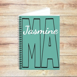 Taccuino personalizzato per assistente medico, per trascrittore clinico, diario per operatori sanitari con nome personalizzato e monogramma MA CMA, accessorio per prendere appunti