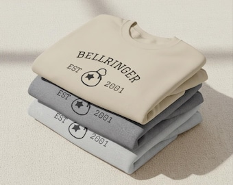 ACNH Bell Ringer Embroidered Crewneck - Cozy Gamer Crewneck