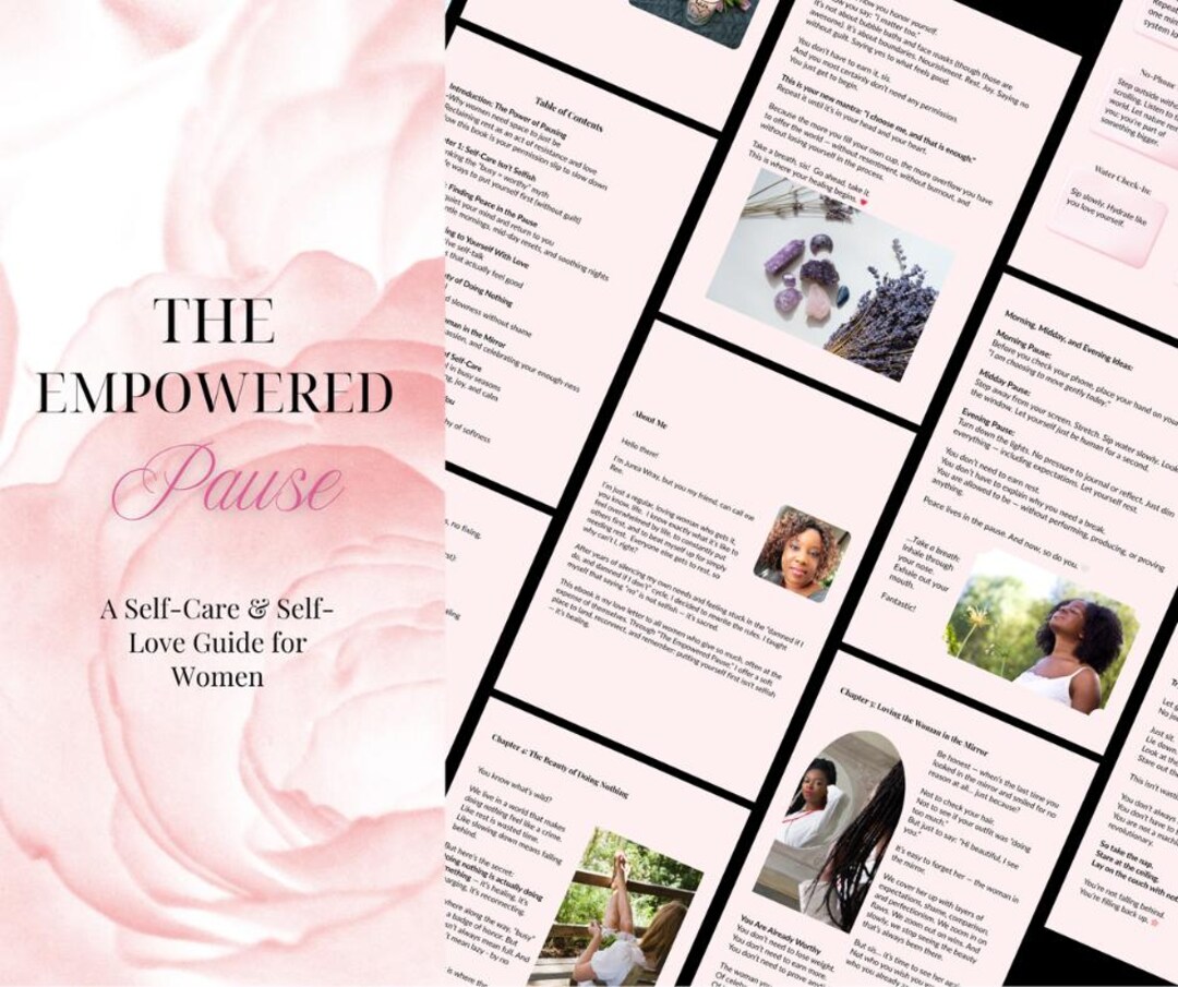 The Empowered Pause | Self-care & Self-love Ebook for Women | Mental ...