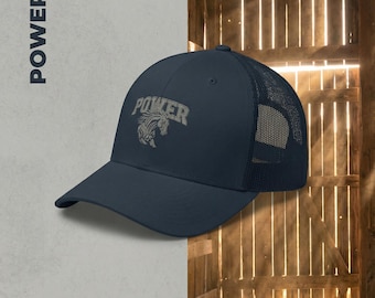 Power Horse Trucker Hat, Vintage Equestrian Cap, Retro Running Horse Snapback, Western Style Mesh Hat, Horse Lover Gift, Unisex Trucker Cap