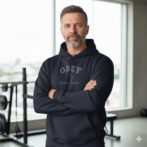 OBEY Discipline-hoody, Jocko Motivation, stoïcijnse gymkleding