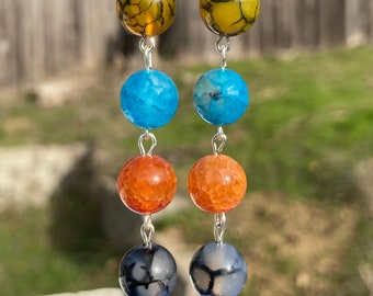 Dragon Agate Earrings