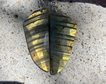 Labradorite Earrings