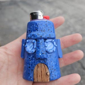 Squidward&#39;s House spongebob themed lighter case