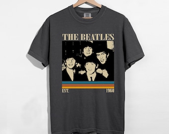 Camiseta de los Beatles Comfort Colors, estilo rock and roll
