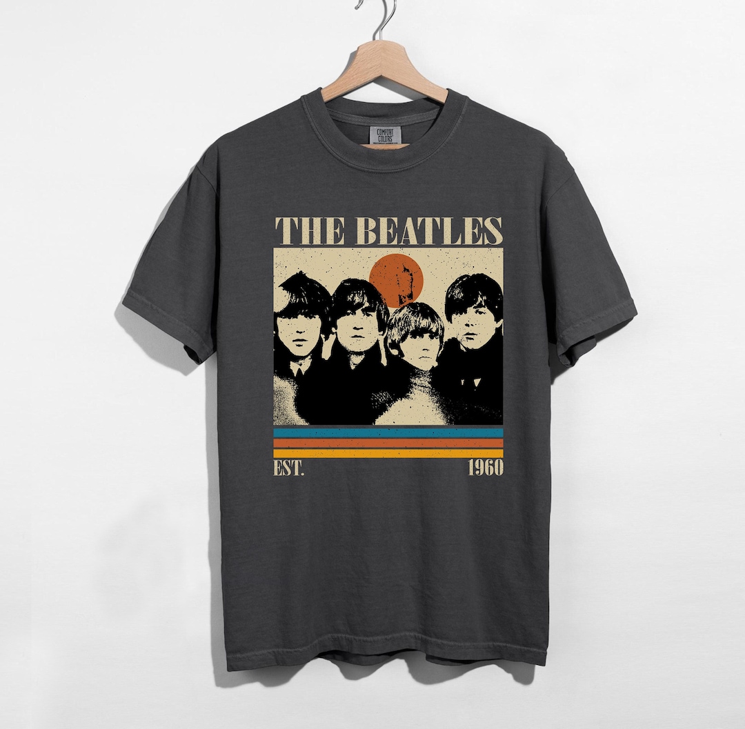 The Beatles Graphic T-shirt, Comfort Colors Rocker Tee - Etsy