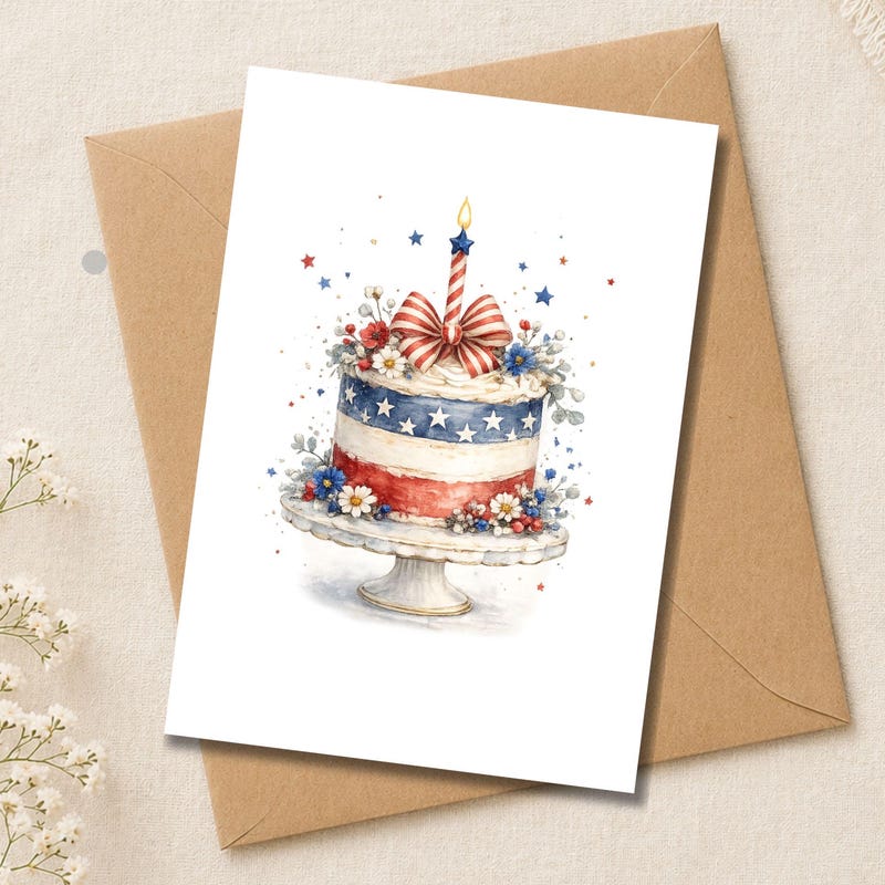 Usa 250th Greeting Cards - Etsy