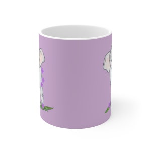 Cute Baby Elephant Ceramic Mug Coffee Cup African Elephant image 2