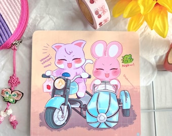 Biker SanByeoli Print