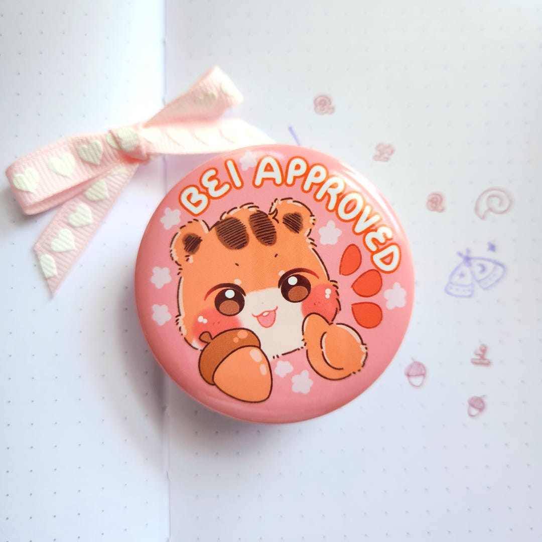 Bei Approved Pin - Etsy