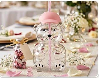 Bearista  Straw Cup bear Starbucks inspired cup holder