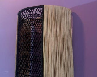 Handmade Raphia Wall Decor - Modern Natural Style - Moroccan Art