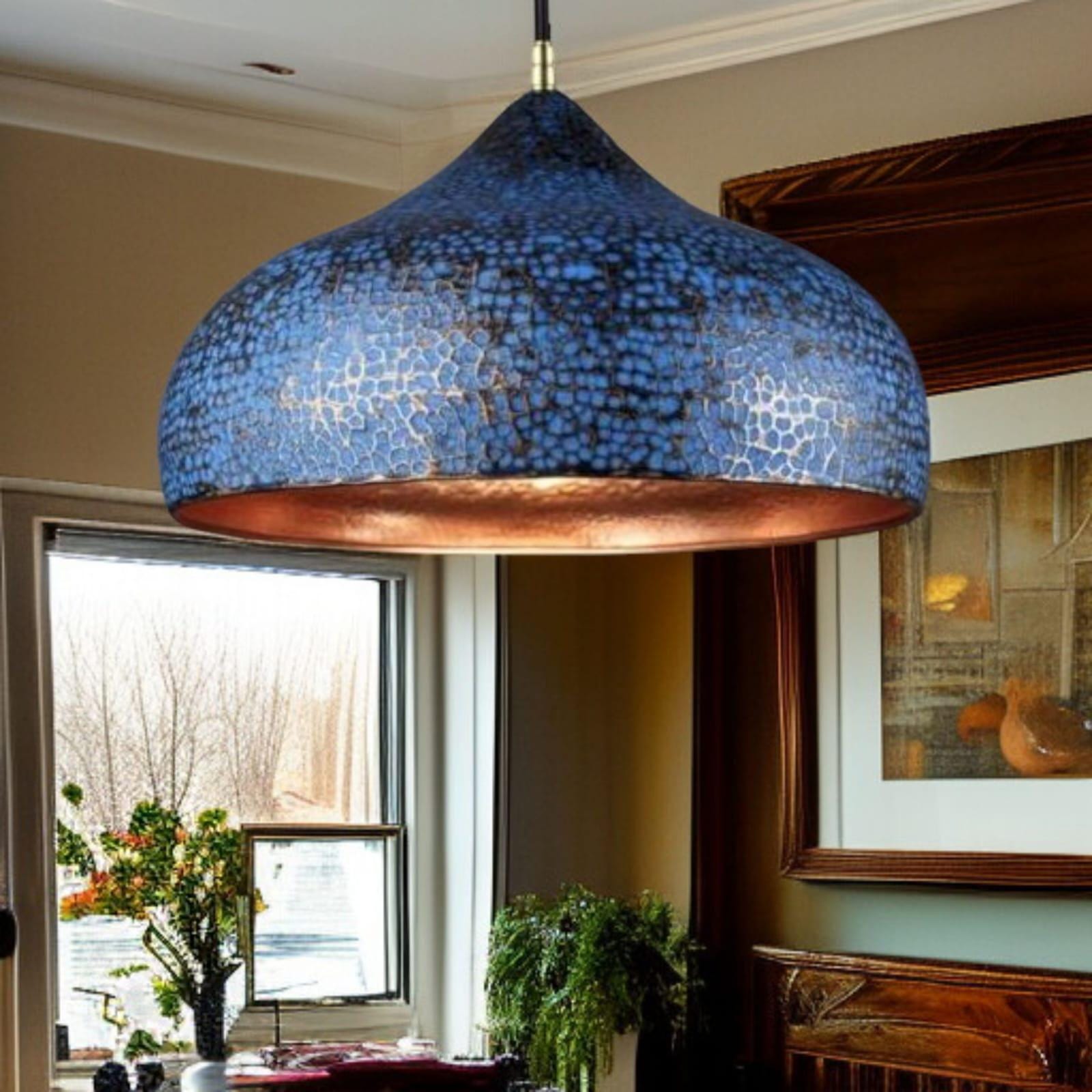 Blue light shade - Etsy 日本
