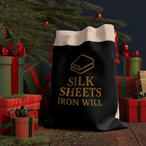 Stylish Gift Bag for Premium Silk Sheets, Eco-Friendly Reusable Pouch, Luxury Packaging, Bridal Shower Favor, Birthday Gift Bag
