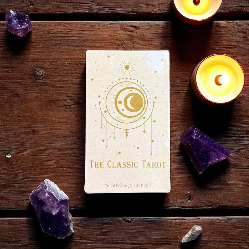 Tarot Card Deck – 78-card Rider-waite Style Divination Cards for ...